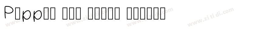 Poppit and Finch Sc字体转换